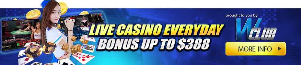 live casino daily bonus $388