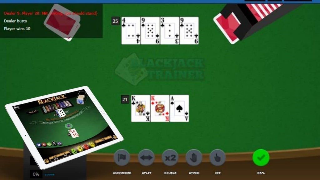 What is the best way to practice Blackjack online?