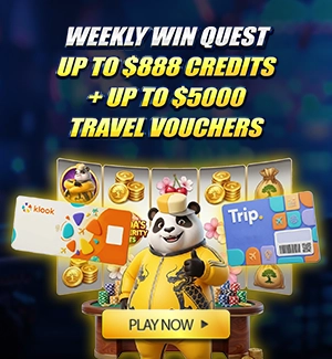 Weekly Win Quest Up To $888 Credits + Up to $5000 Travel Voucher At WClub!
