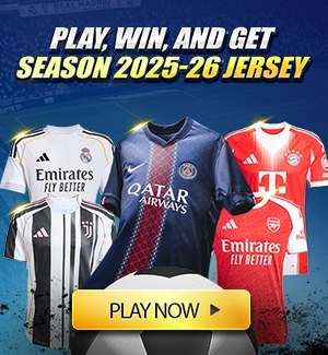 Play, Win, and Get Season 2025-26 Jersey!