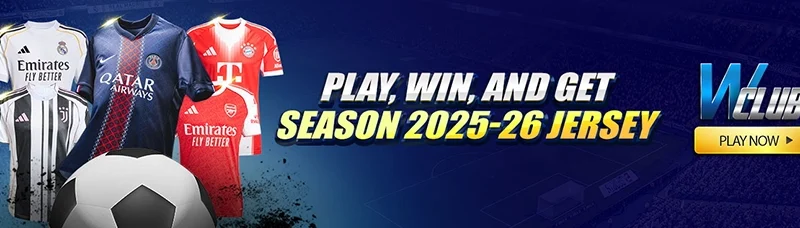 Play, Win, and Get Season 2025-26 Jersey!