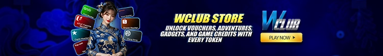 Wclub Store: Unlock Vouchers and Game Credit with Every Token!