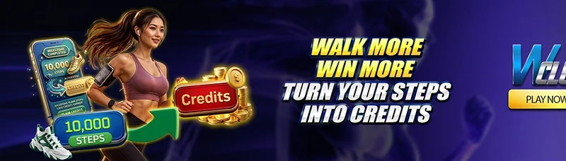 Walk More Win More! And start exchanging your Steps to Credits here at WClub!
