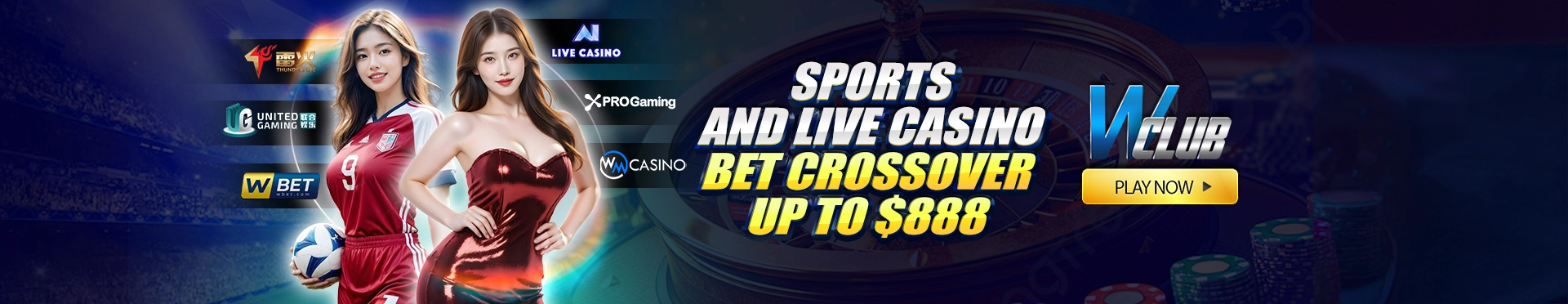 Sports and Live Casino Bet Crossover Up To $888!