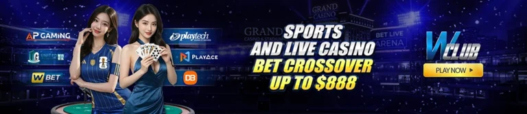 Sports and Live Casino Bet Crossover Up To $888 At WClub!
