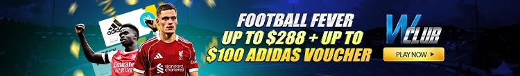 Football Fever Up to $288 + $100 Adidas Voucher!