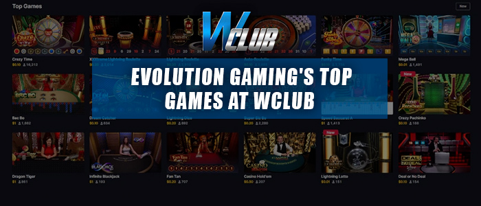 Evolution Top Games