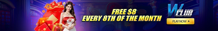 Free $8 Every 8th of the Month at WClub!