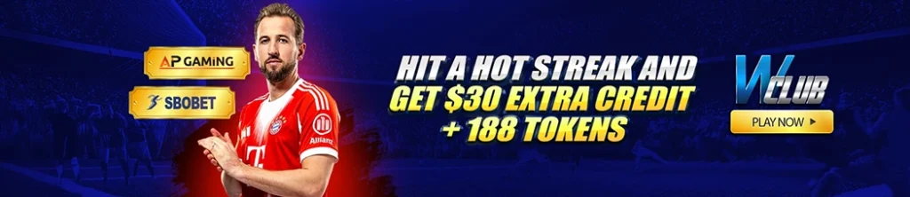 Hit a Hot Streak and Get $30 Extra Credit + 188 Tokens!