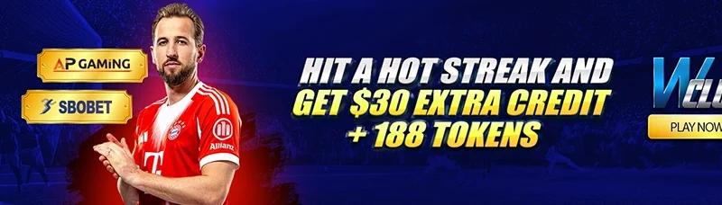 Hit a Hot Streak and Get $30 Extra Credit + 188 Tokens!