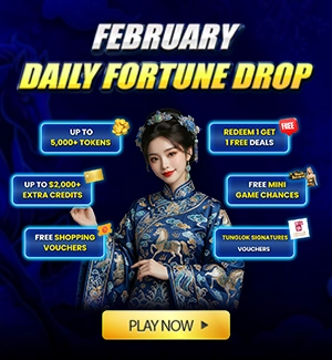 February Daily Fortune Drop At WClub!