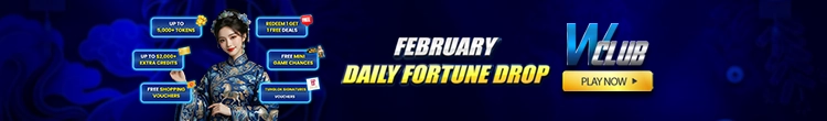 February Daily Fortune Drop At WClub!