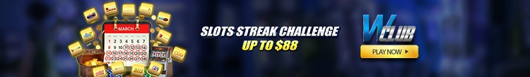 Slots Streak Challenge Up to $88 at WClub!