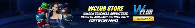 Wclub Store: Unlock Vouchers, Gadgets and Game Credit with Wclub Points!