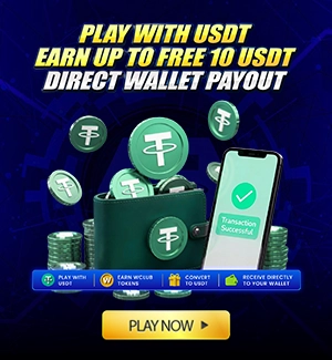 Play with USDT, Earn Up to Free 10 USDT (Direct Wallet Payout) At WClub!