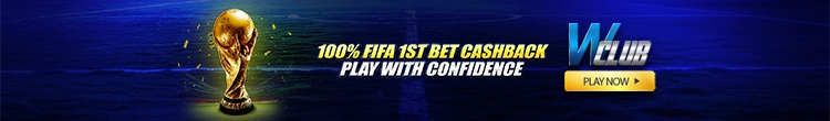 100% FIFA 1st Bet Cashback at WClub!
