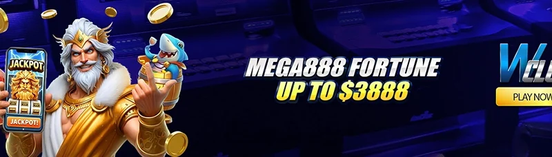 Mega888 Fortune Up to $3888 on WClub!