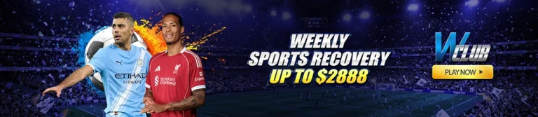Weekly Sports Recovery Bonus Up To $2888 on WClub!