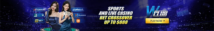 Sports and Live Casino Bet Crossover Up To $888 At WClub!