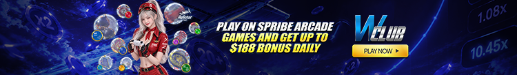 Play on Spribe Arcade Games and Get Up to $188 Bonus Daily on WClub!