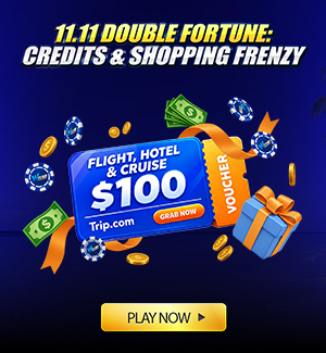 11.11 Double Fortune: Credit & Shopping Frenzy on WClub!