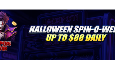 Halloween Spin-o-ween Up to $88 Daily on WClub!