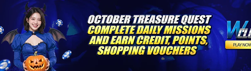 October Treasure Quest on WClub!
